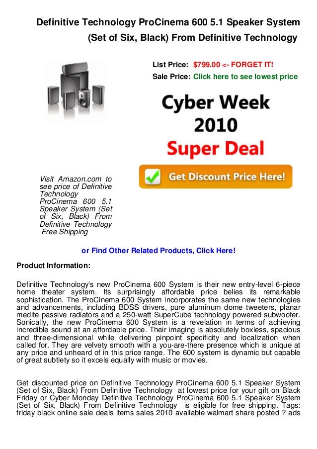 definitive technology black friday deals